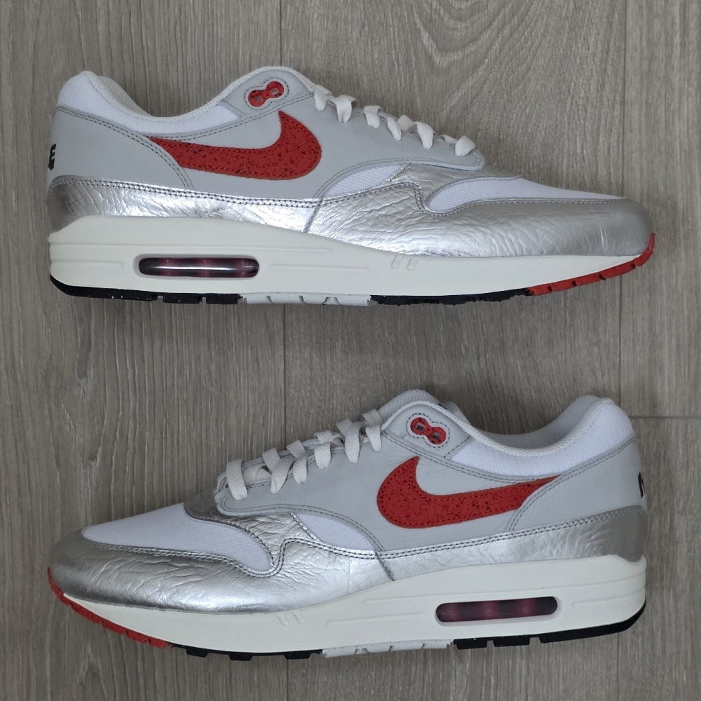 Nike Air Max 1 Premium SE Hot Sauce Trainer HF7746-100 Men's Sz 13 New MSRP $140